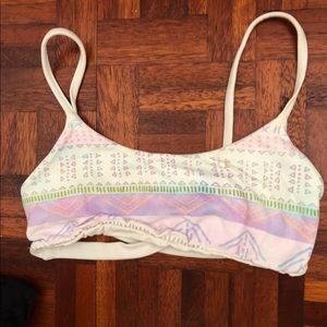reversible San Lorenzo bikini top